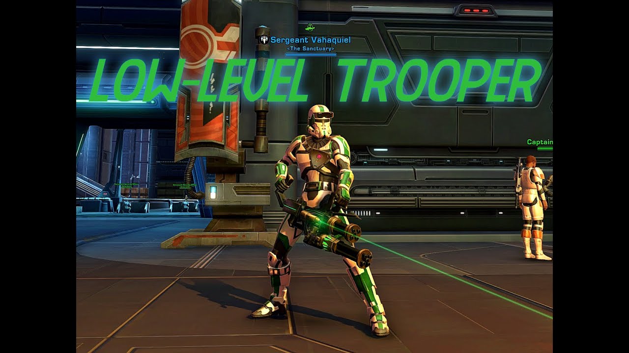 SWTOR 7.2 Low-level Trooper PVP Warzone