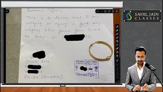 How I Avoided Gold Smuggling Charges | CA Sahil Jain
