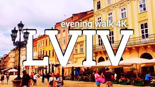 картинка: Lviv Old Town Walk - Rynok Square 4K | No Commentary, Just City Sounds | Прогулянка Львовом