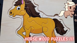 Horse Wood Puzzle ❗ || Jigsaw Puzzles Game 🧩🧩 screenshot 2