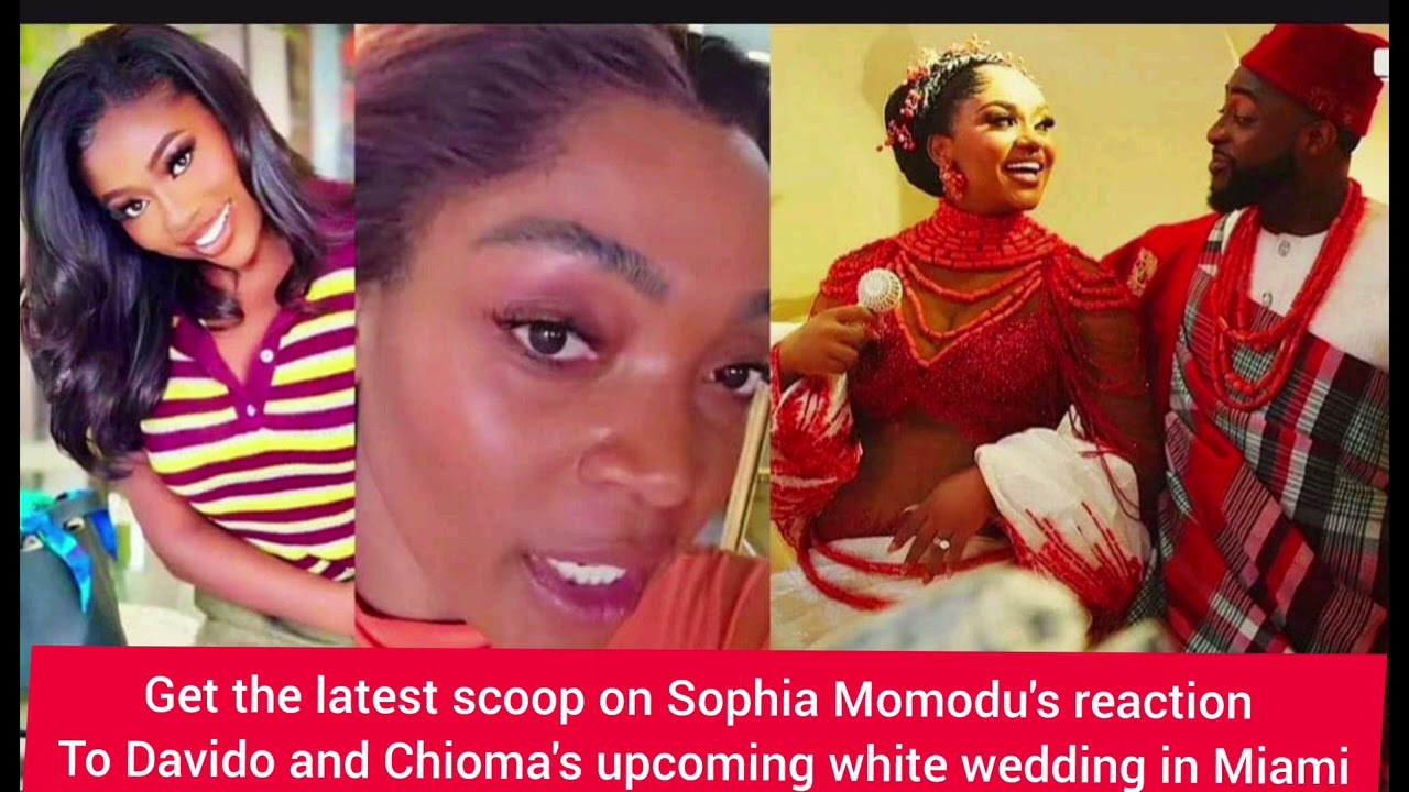 Why Sophia Mohammad is fans is nervous about Davido and Chioma's Miami wedding
