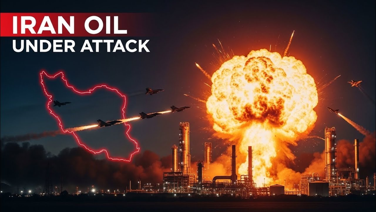 Breaking News: Israel Strikes Iran's Oil Facilities | Massive Explosions Reported
