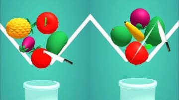 Fruit Blend! Very satisfying and relaxing ASMR slicing game