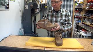 クラークスのデザートブーツのソール交換