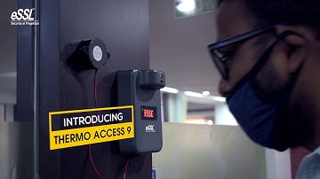 eSSL Thermo Access 9 Promo - Infrared Thermometer Access Control