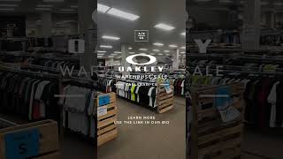 Oakley Warehouse Sale | OCT 4 - 6, 2024 | Carlsbad, CA