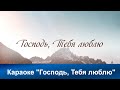 Господь, Тебя люблю | Караоке с голосом | Христианские песни | Гимны надежды  | АСД