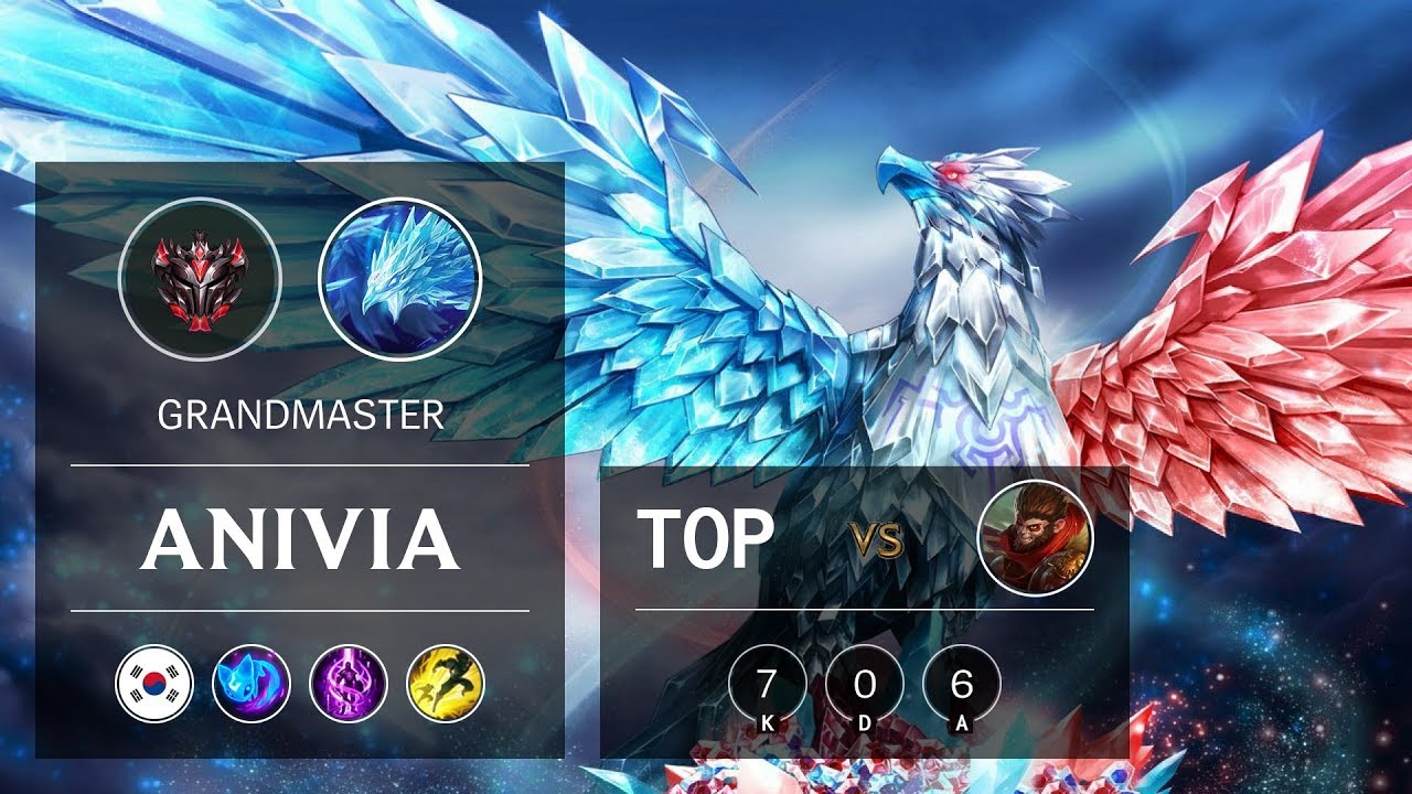 Anivia Top vs Wukong - KR Grandmaster Patch 9.14