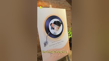 Ảnh cổng đĩa nhạc xoay đám cưới #anhcuoi #khunganh #ngaycuoi