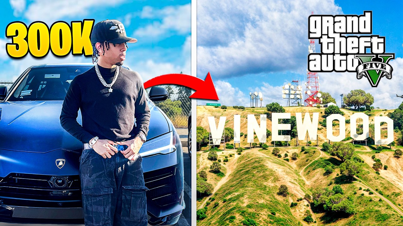 Exploramos Los Lugares Reales De GTA En Una Lambo De 300K