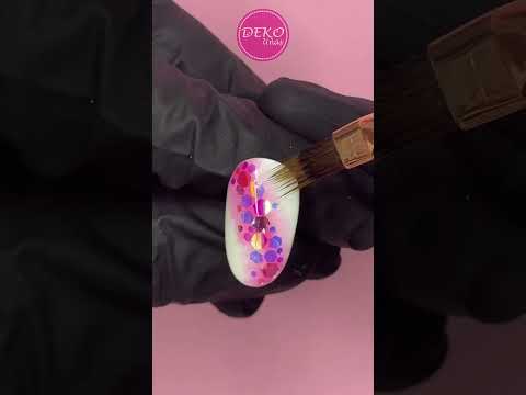 Encapsulado y efecto espejo #decoraciondeuñas #diseñouñas #nailart #nails #uñas