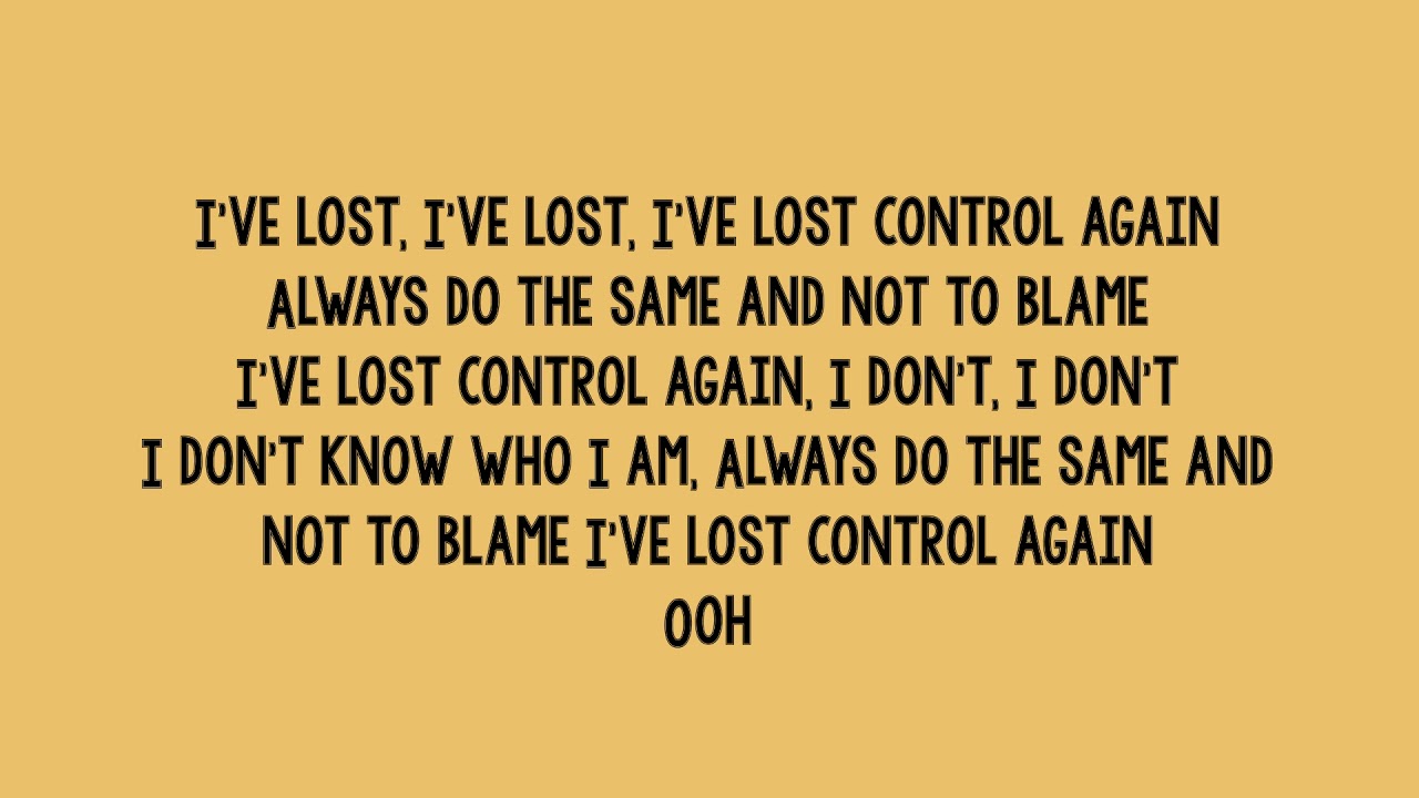Alan Walker ft Sorana Lost Control // lyrics YouTube