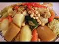 Couscous with Vegetables Recipe - video with my Grandmother - CookingWithAlia - Episode 99