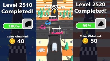 traffic run level 2510-2520 | traffic run level 10000 | traffic run gameplay | ShezZy gameplays