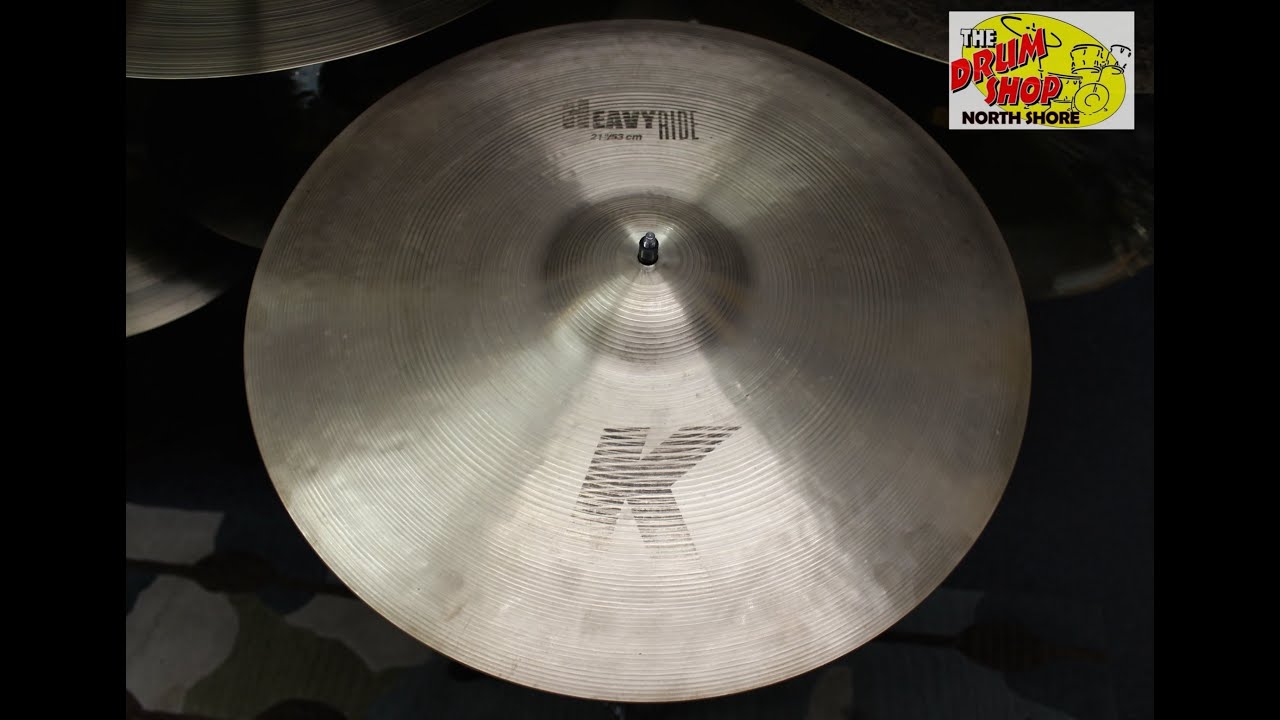 Zildjian K Heavy Ride 21'' - The Drum Shop North Shore - YouTube