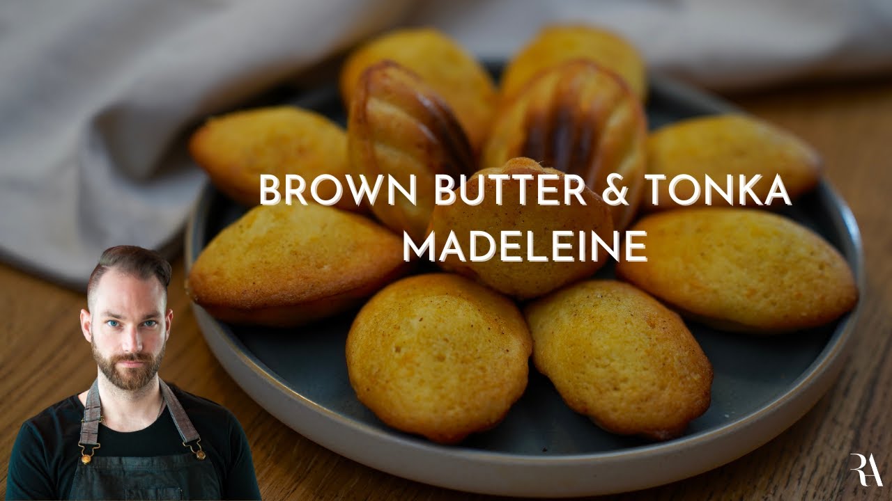 FRENCHY COOKS: BROWN BUTTER, ORANGE AND TONKA MADELEINE