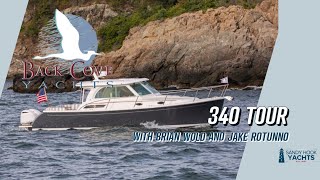 Boat Tour of the Back Cove 34O | Sandy Hook Yachts