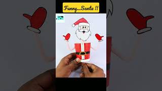 Funny... Santa Claus !! #shorts  #funnyvideo #santa #currentlagare #christmascrafts