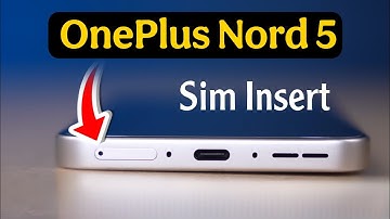 Does OnePlus Nord 5 Have Memory Card Slot? | How to insert SIM Card in oneplus nord 5