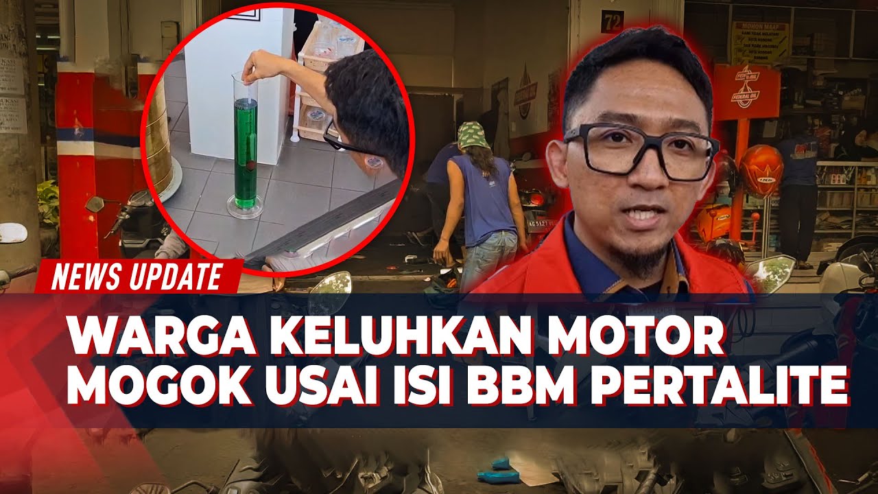 Motor Mogok Massal Usai Isi Pertalite, Pertamina Diperiksa!