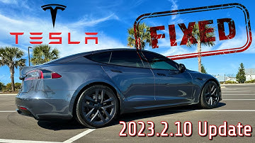 Tesla Update 2023.2.10 | Just Some Bug Fixes |