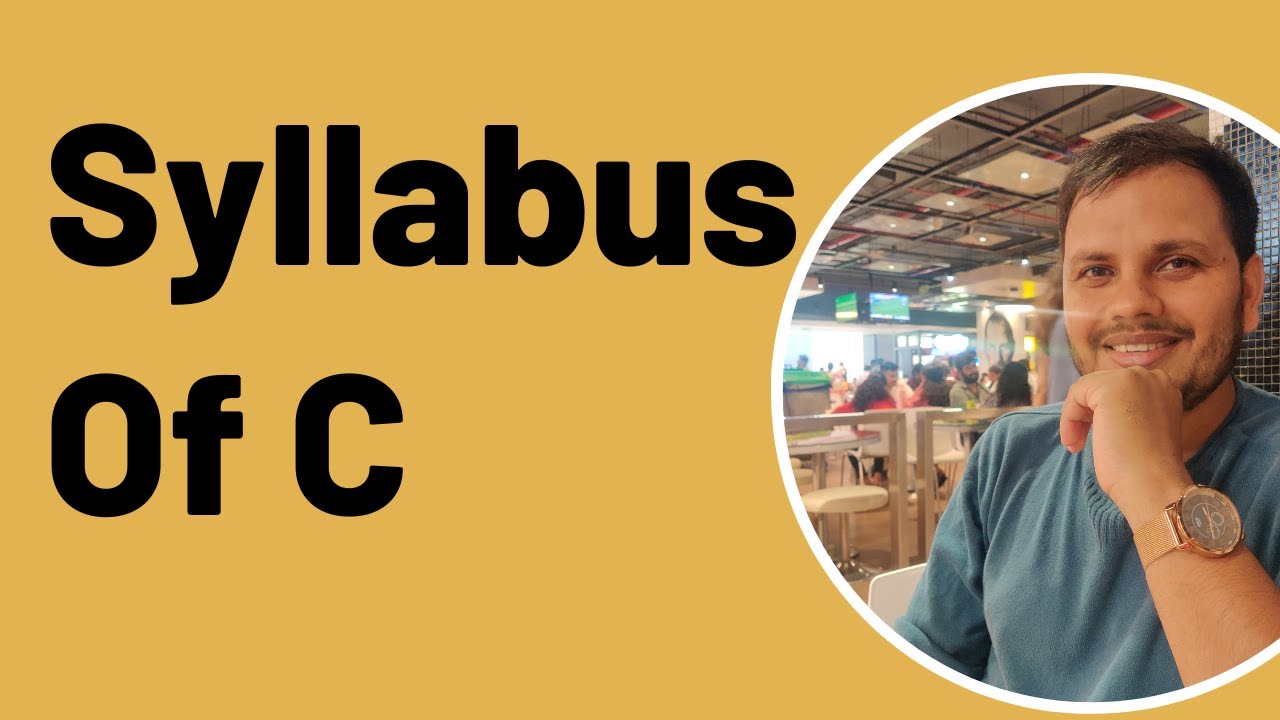 How to Start Learning C - Syllabus of C - Demo Session 1 | #coding |# ...