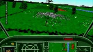 ThunderHawk, Thunder Strike. Mega CD Gameplay