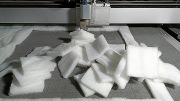 Precision Air Filter Cotton Cutting: AMOR