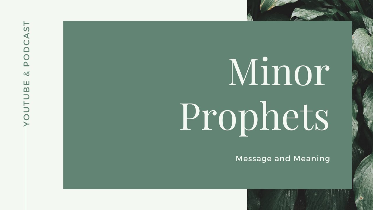 Minor Prophets Lesson 8 Nahum