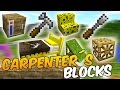 MOD DE CARPINTERIA CON BLOQUES DE DECORACIÓN: CARPENTER´S BLOCKS - MINECRAFT MOD 1.7.10/1.7.2