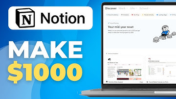 How To Make & Sell Notion Templates Make $1000+ MONTH!