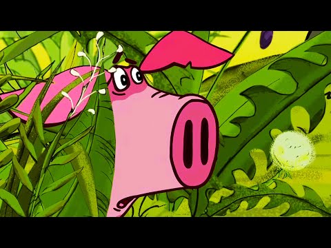 Поросёнок 🐽 9 лучших серий ✨ Сборник мультфильмов ⭐ Смешные мультики для детей  💠  Гора самоцветов
