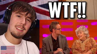 SHE SAID WHAT?!! | American Reacts to Miriam Margolyes on Graham Norton
