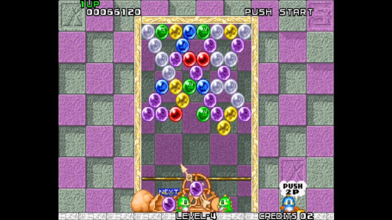 Puzzle Bobble / BustAMove (Neo Geo) (set 1) (Arcade) YouTube
