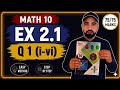 Class 10th Math New Book 2026 Exercise 2.1 Question 1 (i-vi) | Quadratic Equations | Math with Amir