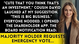 Family Mocked My small Investment At Meeting  I Control 78 Of Their Company