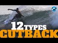 カットバック 全12種類【サーフィン】12 Types Of Cutback