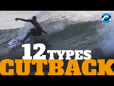 カットバック 全12種類【サーフィン】12 Types Of Cutback
