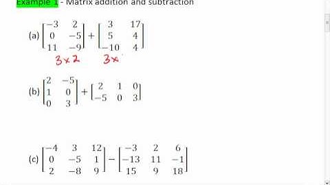 PC 10.4 (1 of 4) Matrix Addition and Subtraction.mp4
