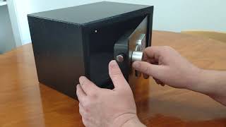 How to reset a YALE Electronic safe Standard Protection small DB2