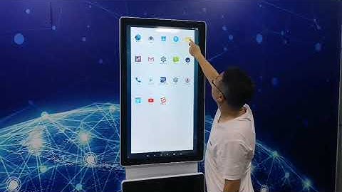 43 inch Android system rotate kiosk