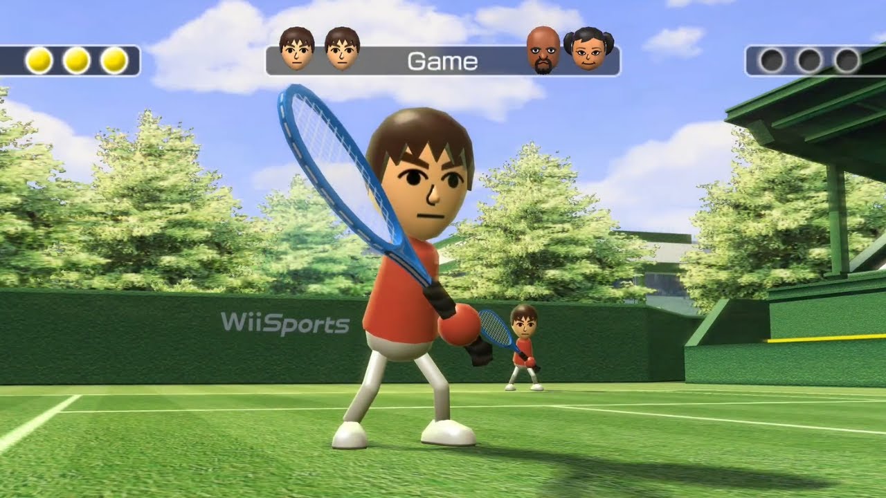 Guest C Destroys Matt in Wii Sports Tennis YouTube