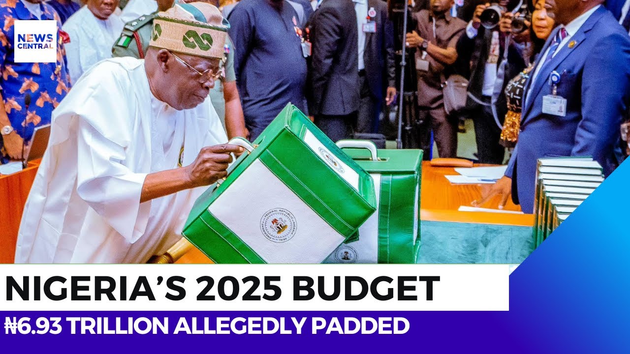 Nigeria’s 2025 Budget Faces ₦6.93 Trillion Padding Allegation - YouTube