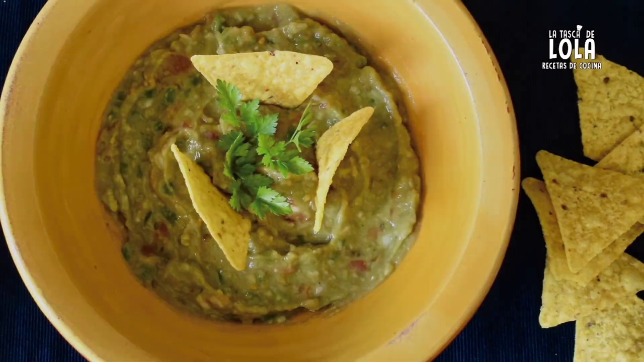 GUACAMOLE | la tasca de Lola - videorecetas de cocina ...