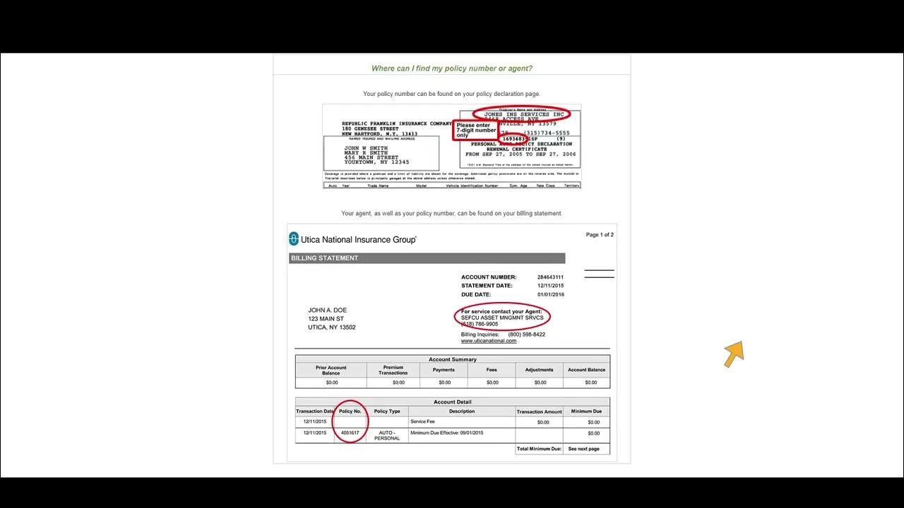 Utica National _ How to Register to Our Claims Customer Care Center