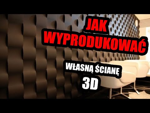 How to make a 3D wall from Panels? - RECIPE and execution at home