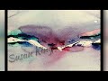 725 how to do an abstract landscape watercolour  art by susan king