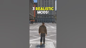 Top 3 Realistic GTA 4 Mods 🔥 #gta4mods #gta4 #gta4shorts