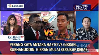 Perang Kata Antara Hasto Vs Gibran, Burhanuddin: Gibran Mulai Bersikap Keras