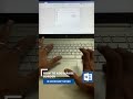How to Add a Page Border in Microsoft Word   #shorts